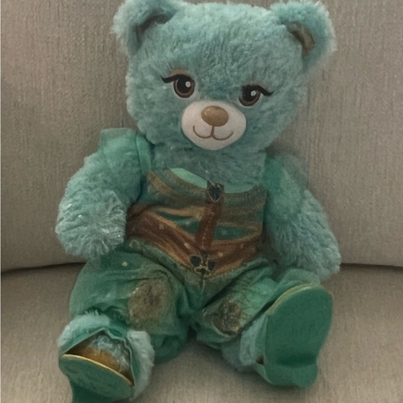 BuildABear Toys Build A Bear Disney Aladdin Princess Jasmine 6 Plush Blue Bab Poshmark